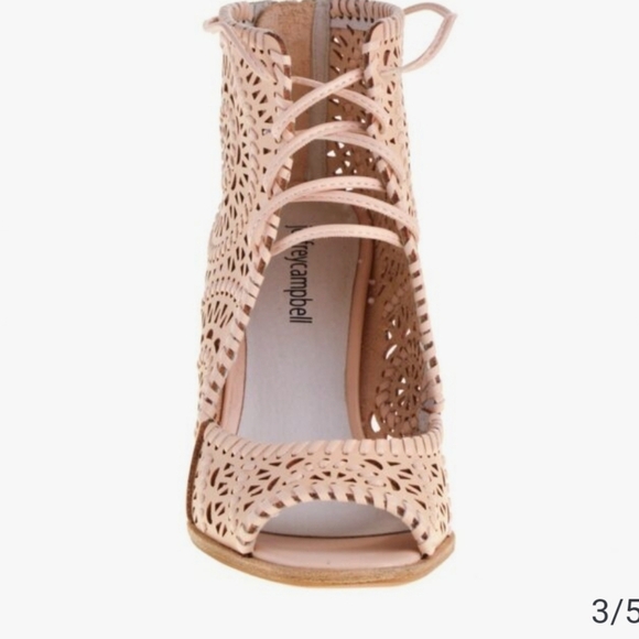 🔥NEW Jeffrey Campbell Rayos Leather Sandals - Picture 3 of 5